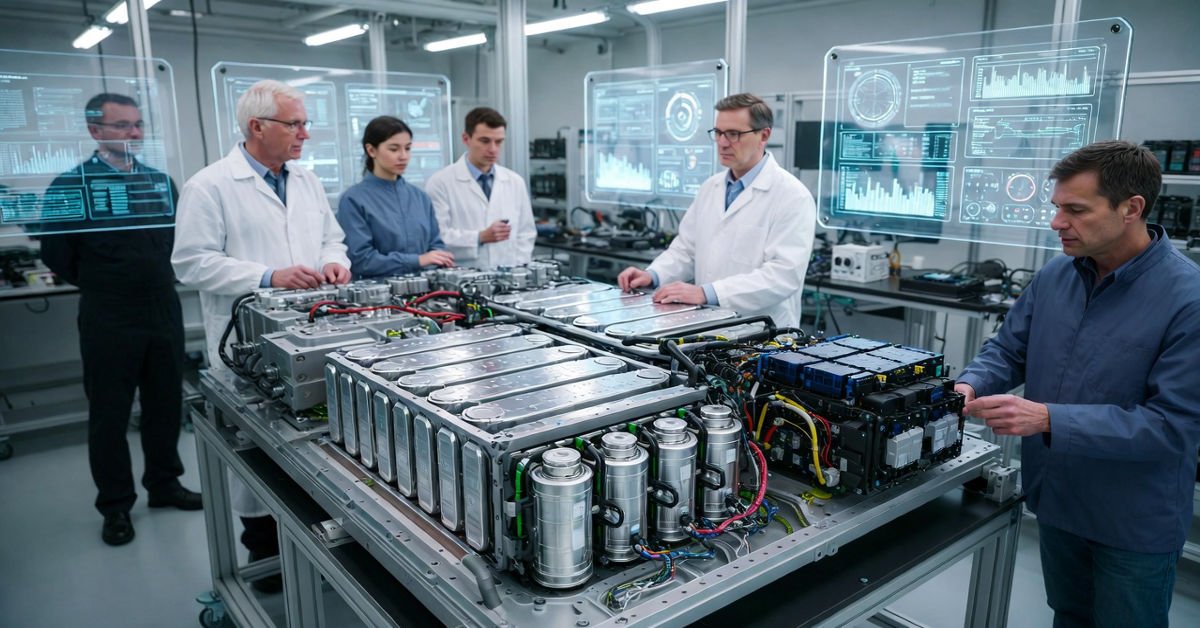 EV battery design engineering news